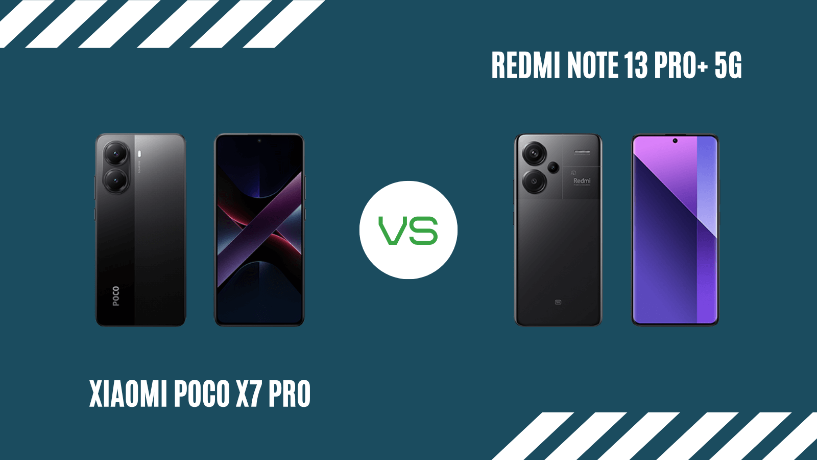 Xiaomi POCO X7 ProとRedmi Note 13 Pro